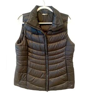 The North Face Women's Black Quilted Vest.